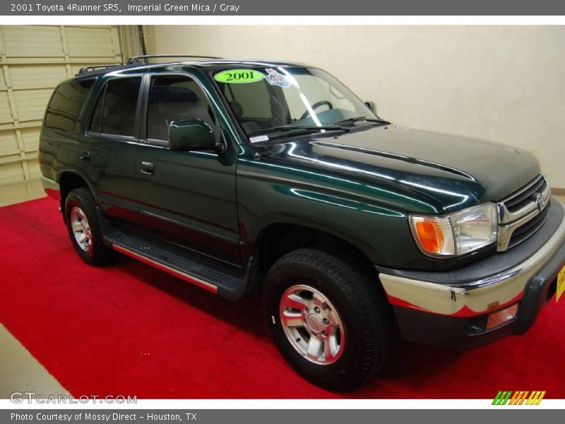 Imperial Green Mica / Gray 2001 Toyota 4Runner SR5