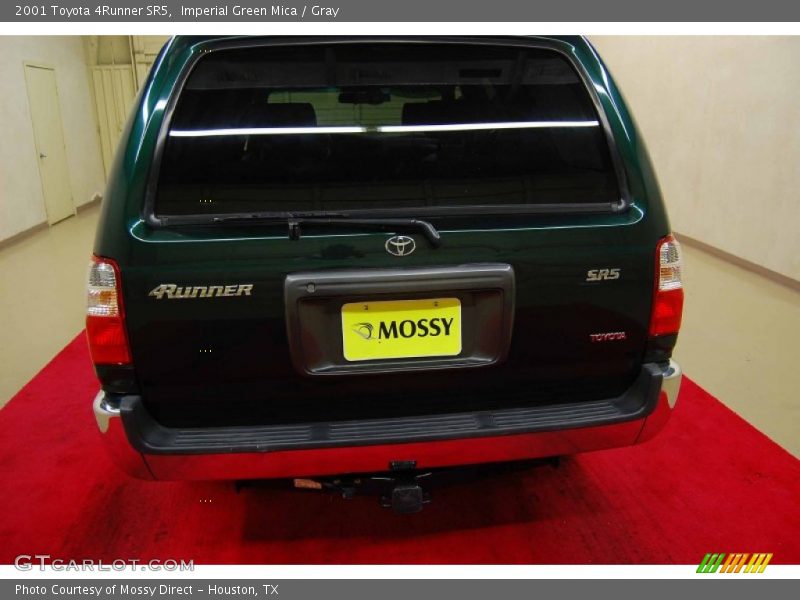 Imperial Green Mica / Gray 2001 Toyota 4Runner SR5