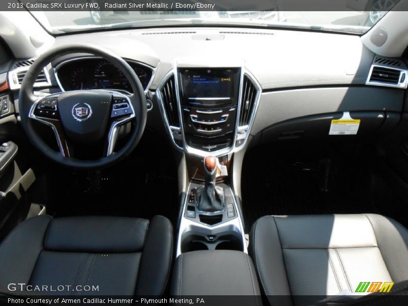 Radiant Silver Metallic / Ebony/Ebony 2013 Cadillac SRX Luxury FWD