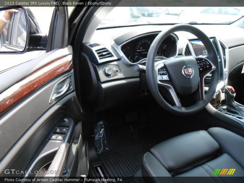 Black Raven / Ebony/Ebony 2013 Cadillac SRX Luxury FWD