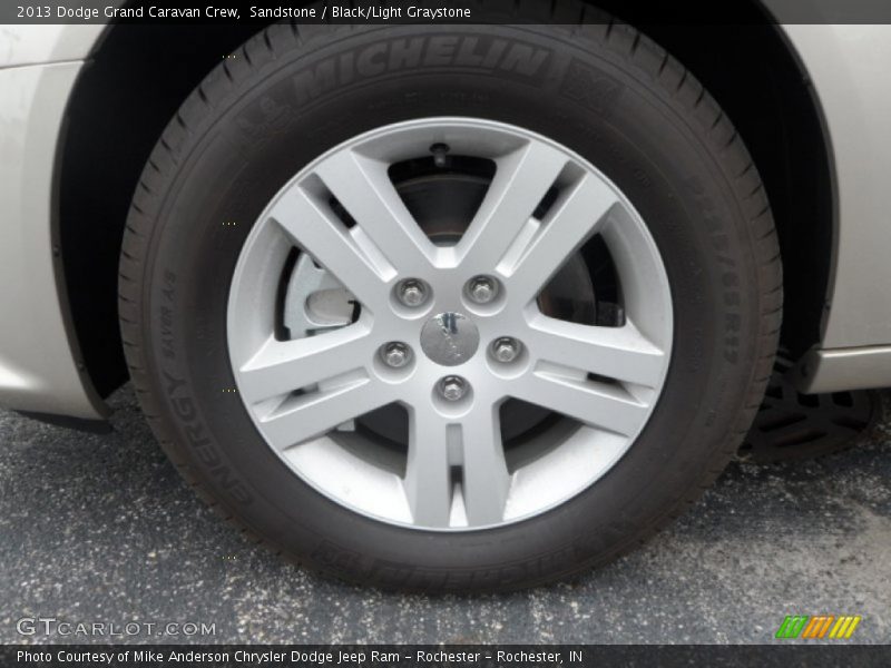 Sandstone / Black/Light Graystone 2013 Dodge Grand Caravan Crew