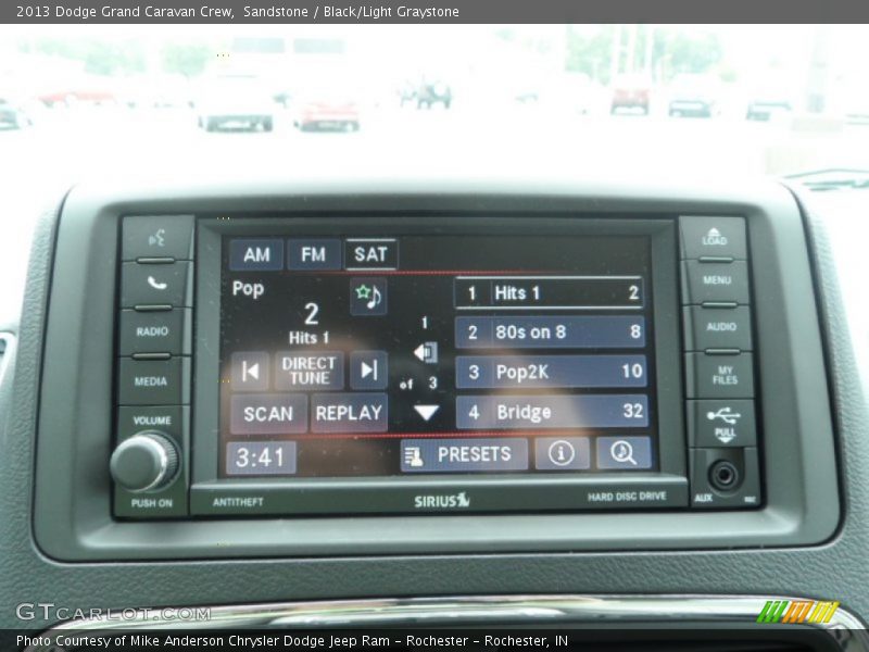 Sandstone / Black/Light Graystone 2013 Dodge Grand Caravan Crew