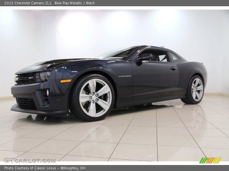 Blue Ray Metallic / Black 2013 Chevrolet Camaro ZL1