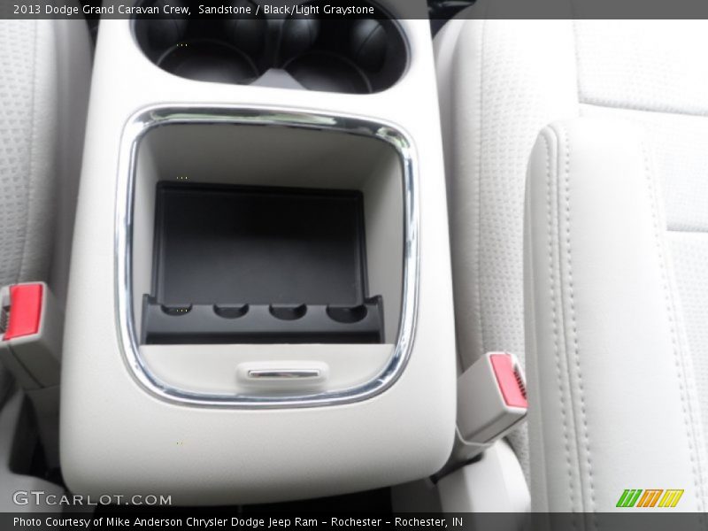 Sandstone / Black/Light Graystone 2013 Dodge Grand Caravan Crew