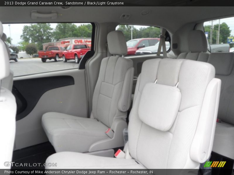 Sandstone / Black/Light Graystone 2013 Dodge Grand Caravan Crew