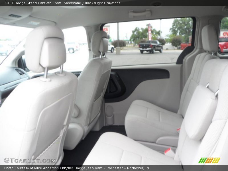 Sandstone / Black/Light Graystone 2013 Dodge Grand Caravan Crew
