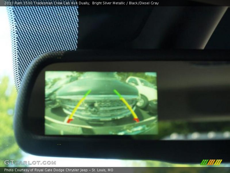 Bright Silver Metallic / Black/Diesel Gray 2013 Ram 3500 Tradesman Crew Cab 4x4 Dually