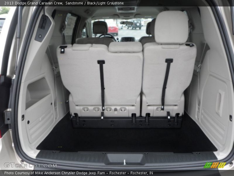 Sandstone / Black/Light Graystone 2013 Dodge Grand Caravan Crew