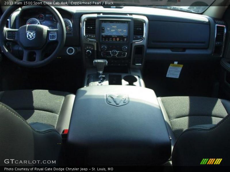 Copperhead Pearl / Black 2013 Ram 1500 Sport Crew Cab 4x4