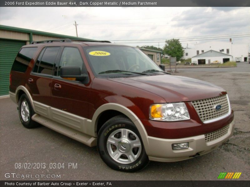 Dark Copper Metallic / Medium Parchment 2006 Ford Expedition Eddie Bauer 4x4
