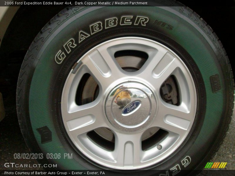 Dark Copper Metallic / Medium Parchment 2006 Ford Expedition Eddie Bauer 4x4
