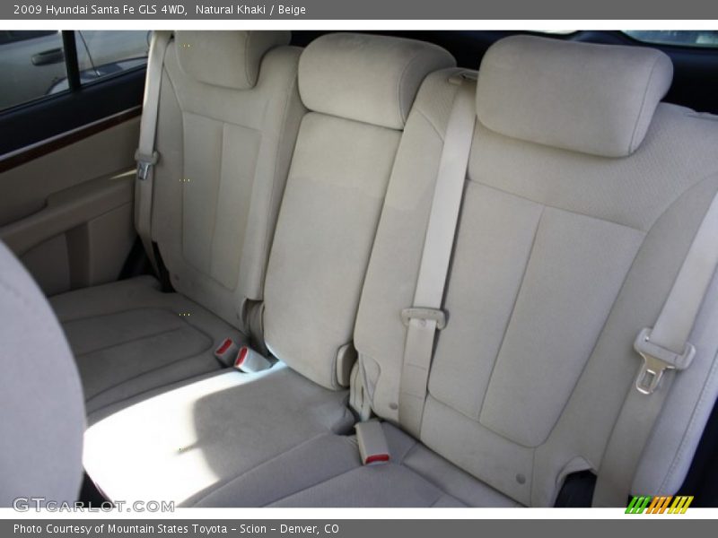 Natural Khaki / Beige 2009 Hyundai Santa Fe GLS 4WD