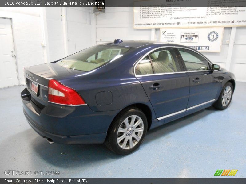 Caspian Blue Metallic / Sandstone 2010 Volvo S80 3.2