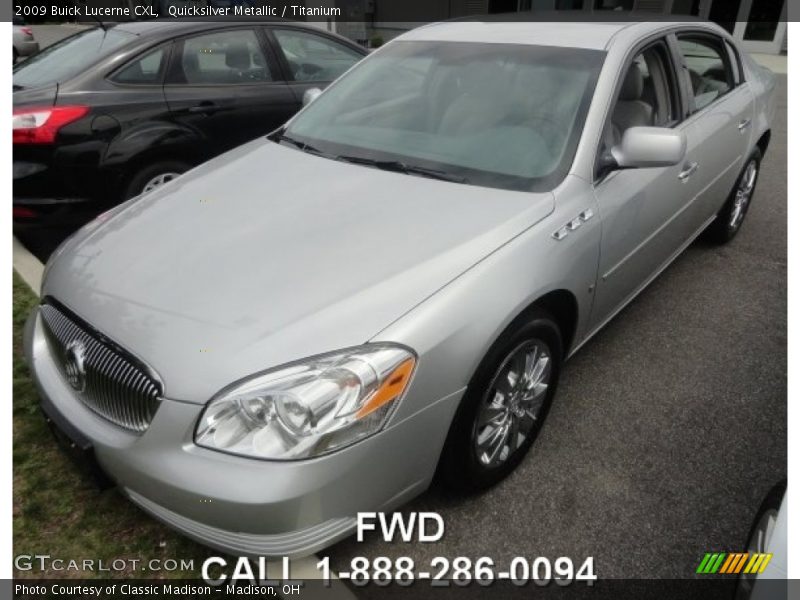 Quicksilver Metallic / Titanium 2009 Buick Lucerne CXL