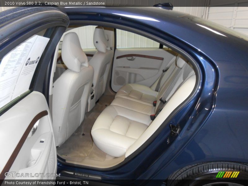 Caspian Blue Metallic / Sandstone 2010 Volvo S80 3.2