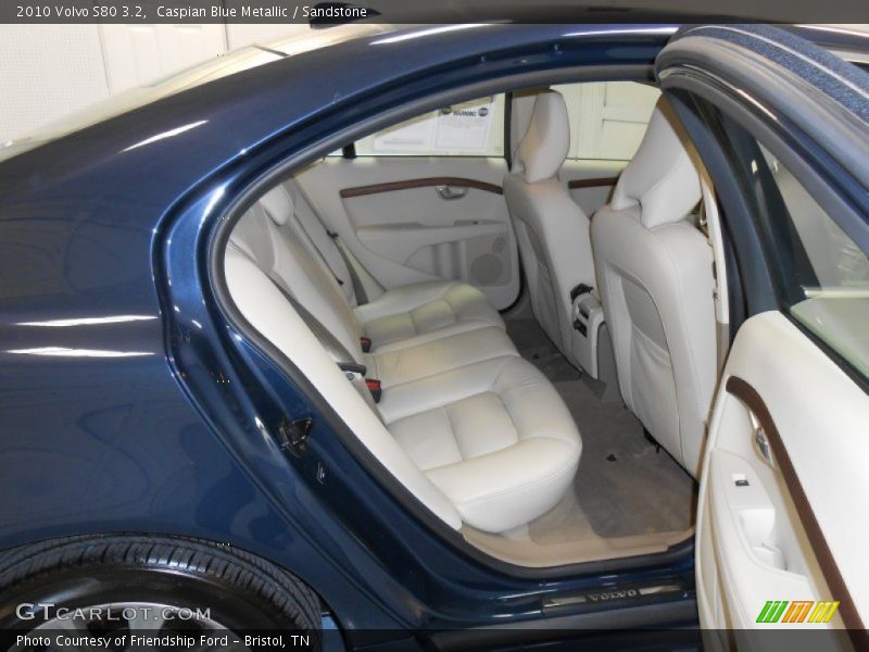 Caspian Blue Metallic / Sandstone 2010 Volvo S80 3.2