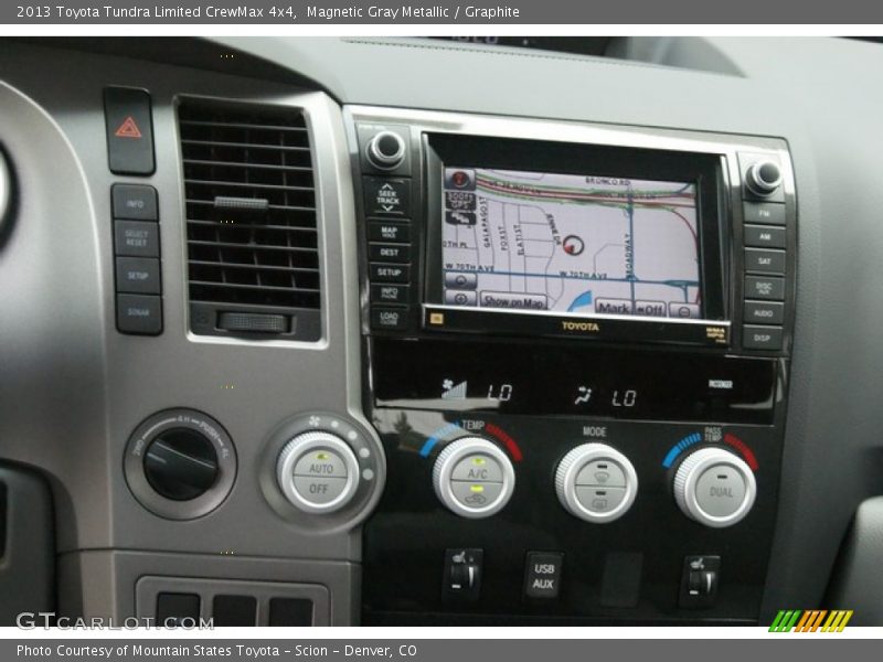 Magnetic Gray Metallic / Graphite 2013 Toyota Tundra Limited CrewMax 4x4
