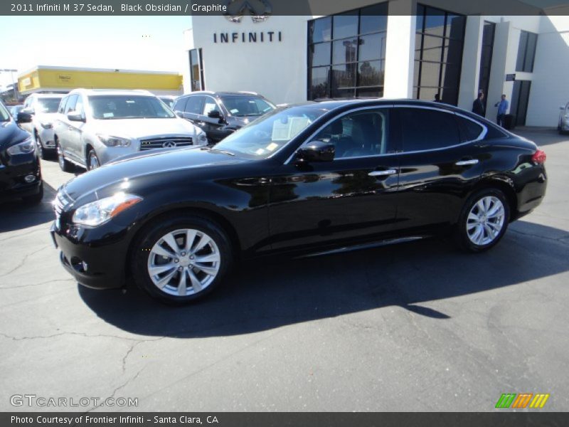 Black Obsidian / Graphite 2011 Infiniti M 37 Sedan