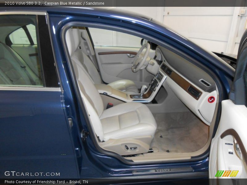 Caspian Blue Metallic / Sandstone 2010 Volvo S80 3.2