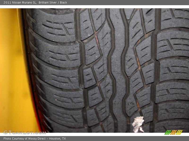 Brilliant Silver / Black 2011 Nissan Murano SL