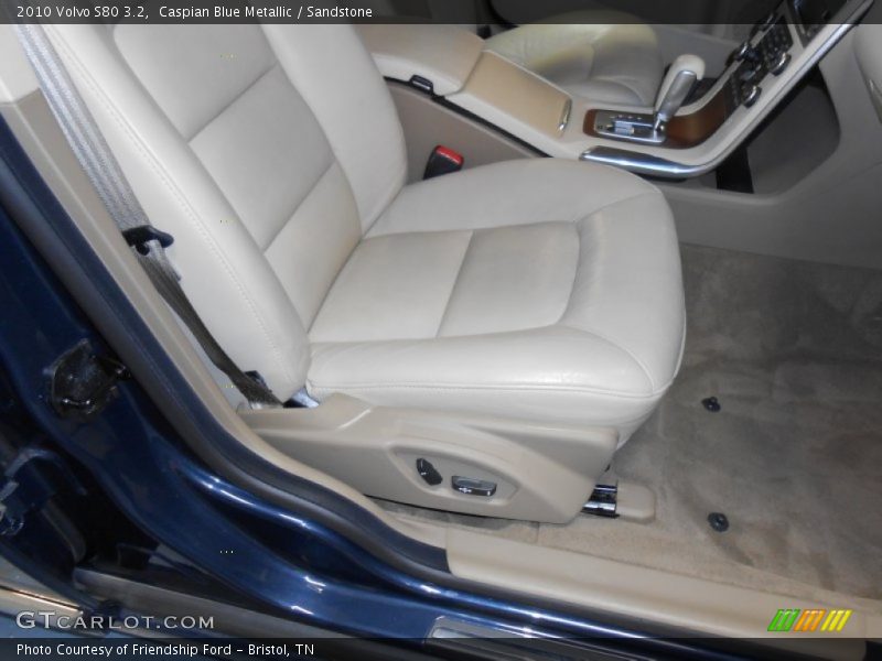Caspian Blue Metallic / Sandstone 2010 Volvo S80 3.2