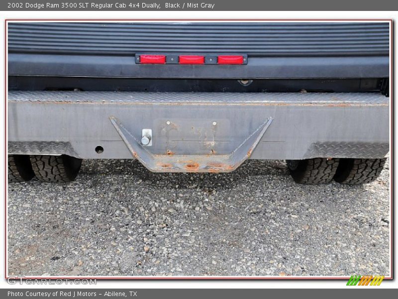 Black / Mist Gray 2002 Dodge Ram 3500 SLT Regular Cab 4x4 Dually