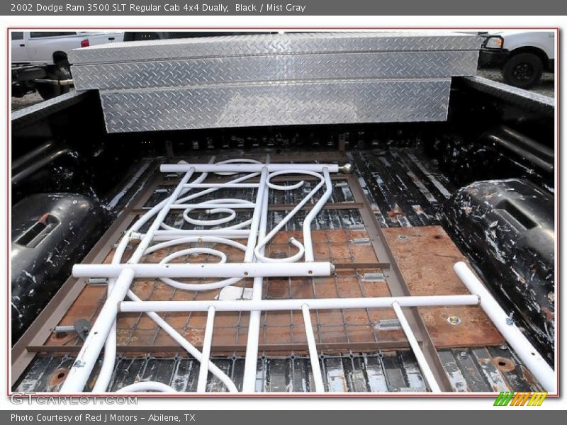 Black / Mist Gray 2002 Dodge Ram 3500 SLT Regular Cab 4x4 Dually