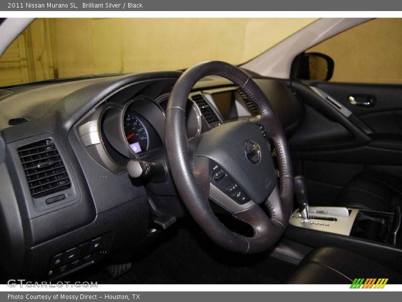 Brilliant Silver / Black 2011 Nissan Murano SL