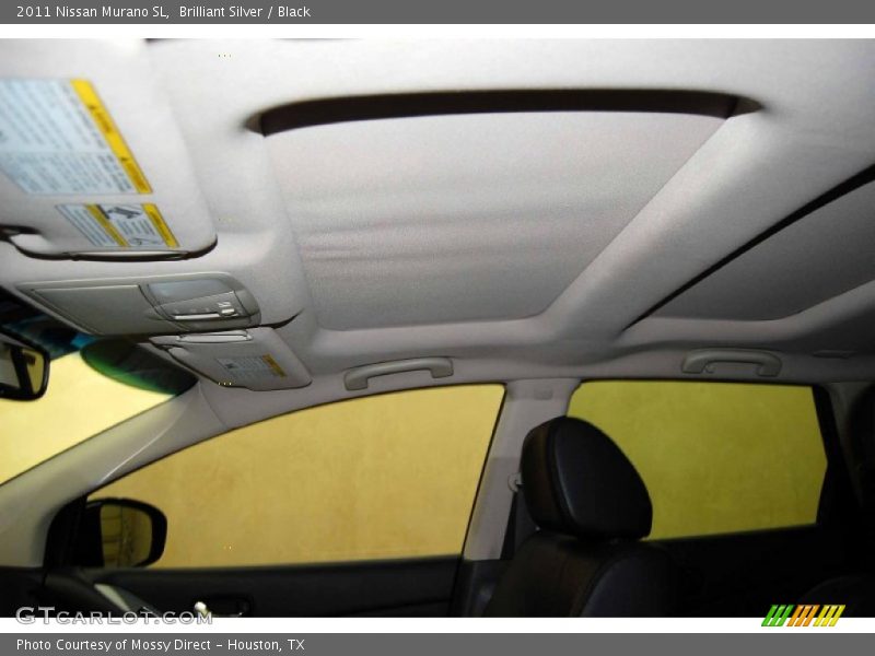 Brilliant Silver / Black 2011 Nissan Murano SL