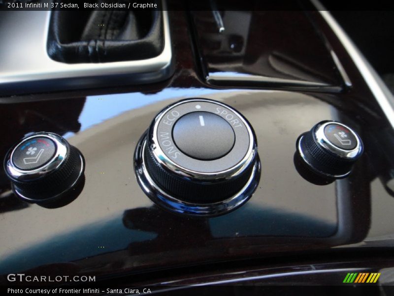 Black Obsidian / Graphite 2011 Infiniti M 37 Sedan