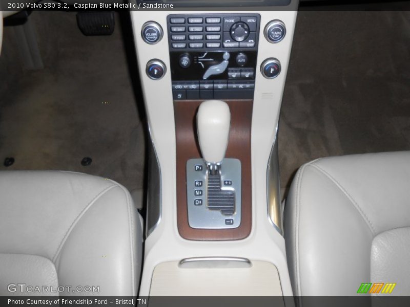 Caspian Blue Metallic / Sandstone 2010 Volvo S80 3.2