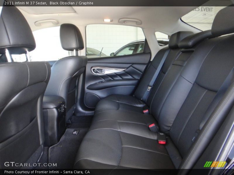 Black Obsidian / Graphite 2011 Infiniti M 37 Sedan
