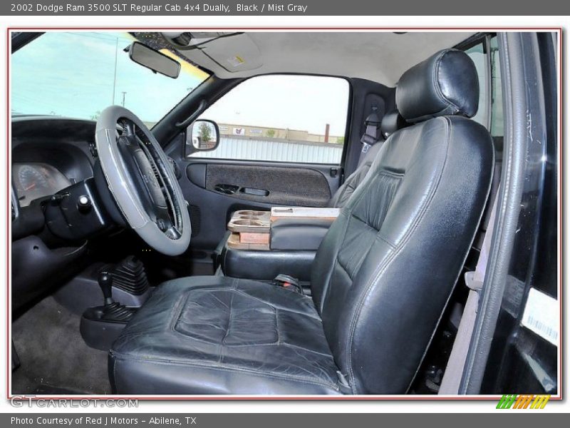 Black / Mist Gray 2002 Dodge Ram 3500 SLT Regular Cab 4x4 Dually