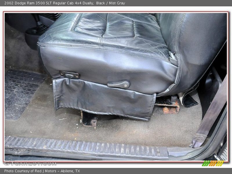 Black / Mist Gray 2002 Dodge Ram 3500 SLT Regular Cab 4x4 Dually