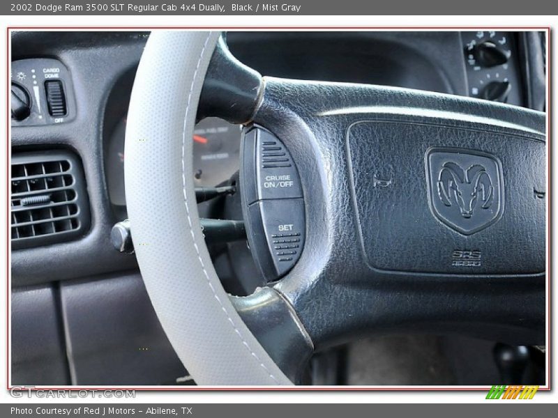 Black / Mist Gray 2002 Dodge Ram 3500 SLT Regular Cab 4x4 Dually