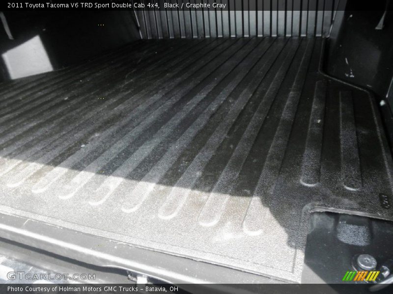 Black / Graphite Gray 2011 Toyota Tacoma V6 TRD Sport Double Cab 4x4