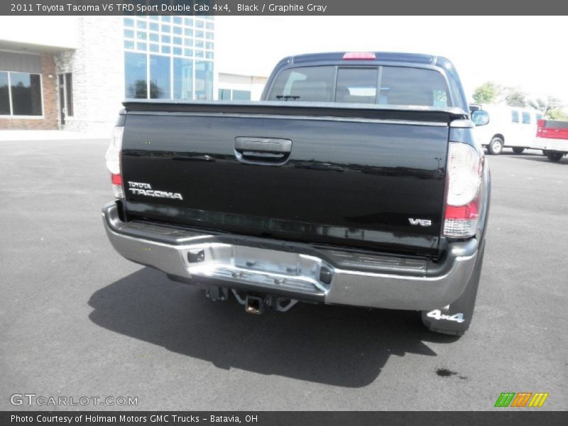 Black / Graphite Gray 2011 Toyota Tacoma V6 TRD Sport Double Cab 4x4