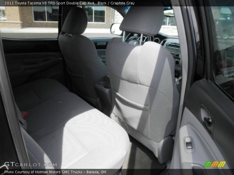 Black / Graphite Gray 2011 Toyota Tacoma V6 TRD Sport Double Cab 4x4