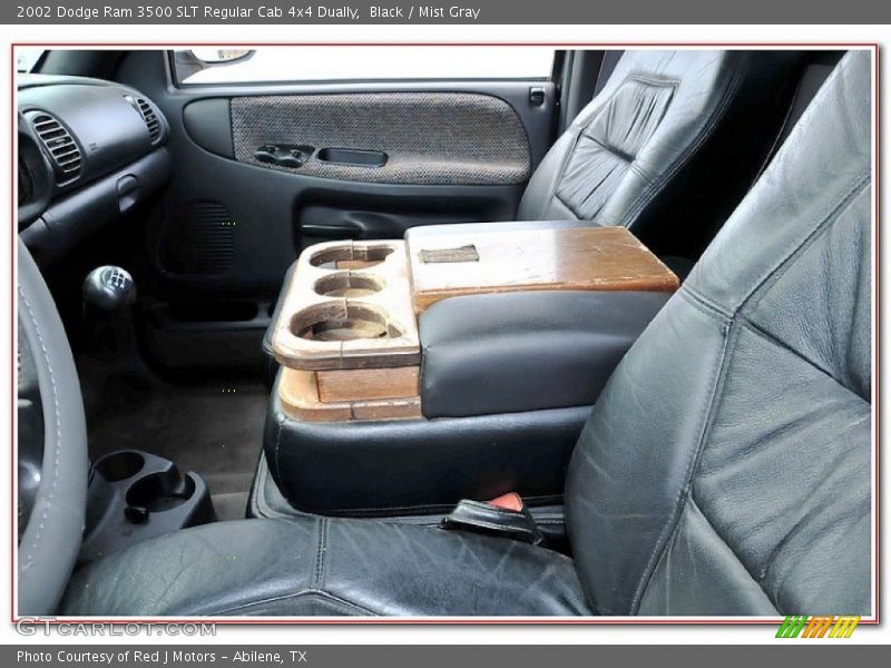 Black / Mist Gray 2002 Dodge Ram 3500 SLT Regular Cab 4x4 Dually