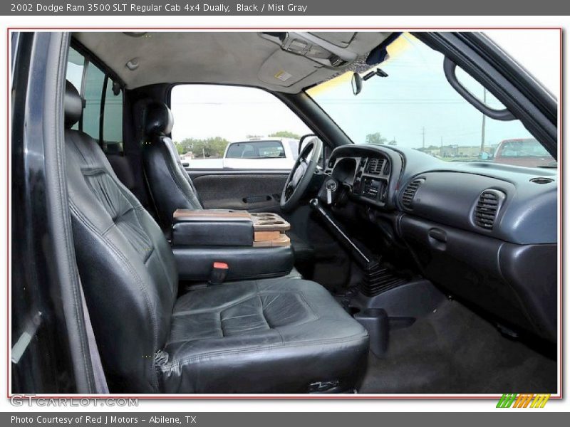Black / Mist Gray 2002 Dodge Ram 3500 SLT Regular Cab 4x4 Dually