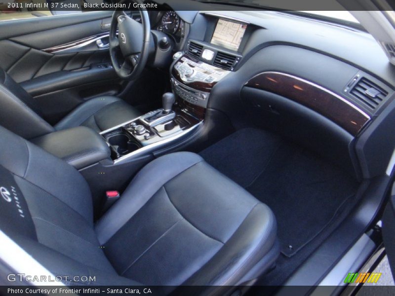 Black Obsidian / Graphite 2011 Infiniti M 37 Sedan