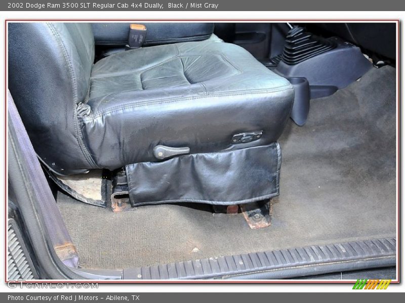 Black / Mist Gray 2002 Dodge Ram 3500 SLT Regular Cab 4x4 Dually