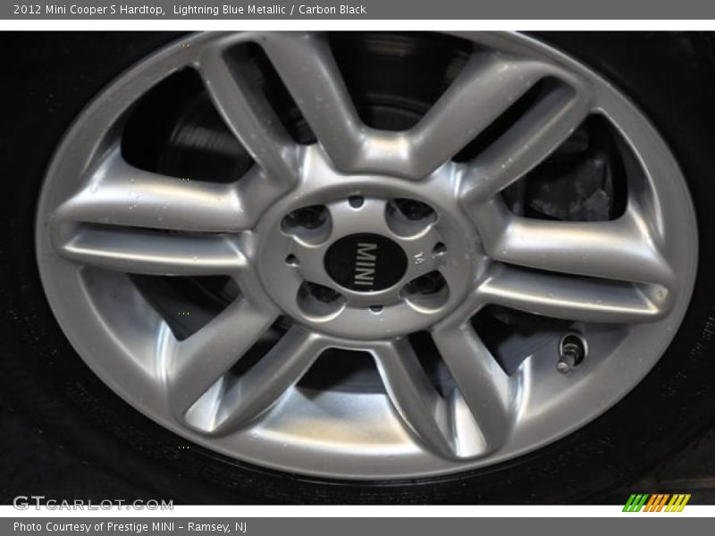 Lightning Blue Metallic / Carbon Black 2012 Mini Cooper S Hardtop