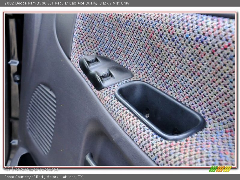 Black / Mist Gray 2002 Dodge Ram 3500 SLT Regular Cab 4x4 Dually