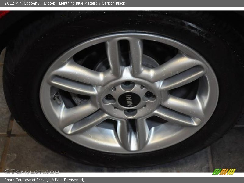 Lightning Blue Metallic / Carbon Black 2012 Mini Cooper S Hardtop