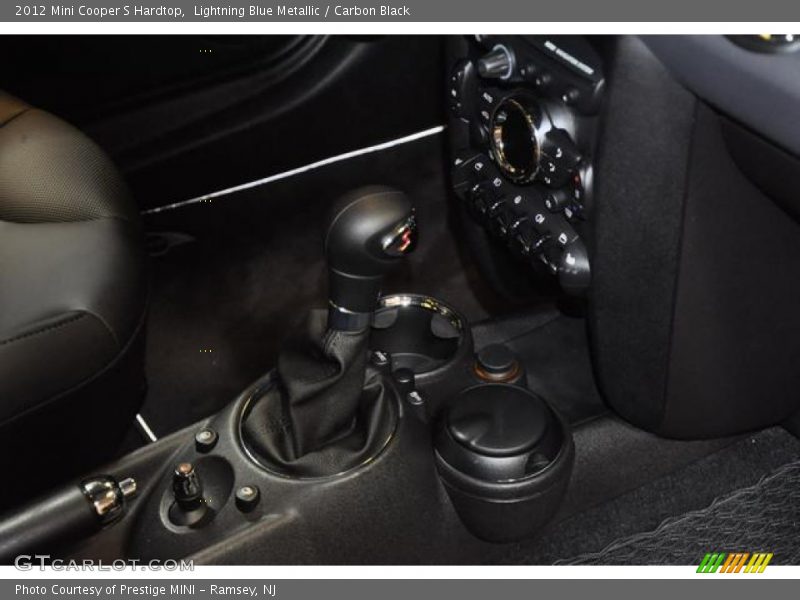 Lightning Blue Metallic / Carbon Black 2012 Mini Cooper S Hardtop