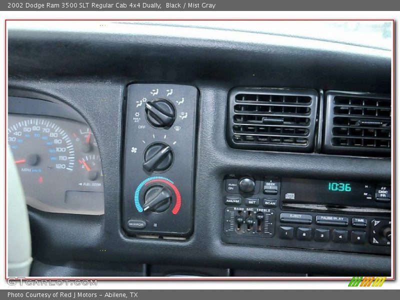 Black / Mist Gray 2002 Dodge Ram 3500 SLT Regular Cab 4x4 Dually