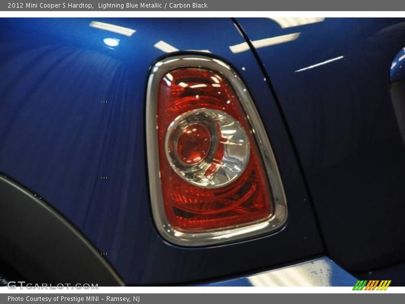 Lightning Blue Metallic / Carbon Black 2012 Mini Cooper S Hardtop