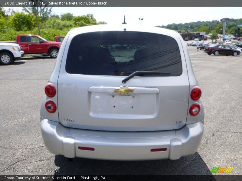 Silverstone Metallic / Ebony Black 2008 Chevrolet HHR LS