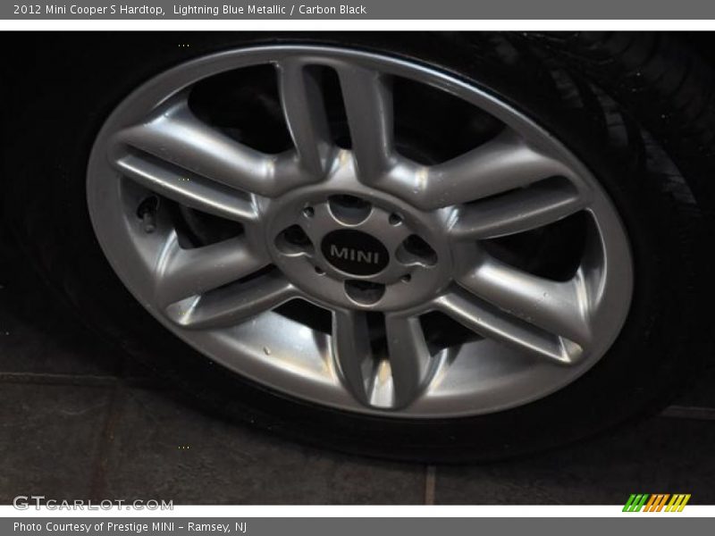 Lightning Blue Metallic / Carbon Black 2012 Mini Cooper S Hardtop